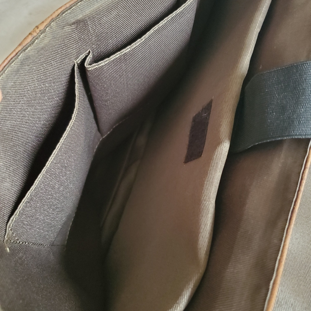 Brown Leather Messenger Bag - Picture 8 of 12